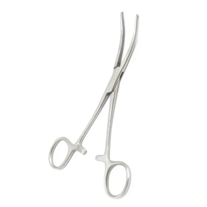 rochester pean hemostatic forceps – curved serrated | 14 cm | surgical stainless steel