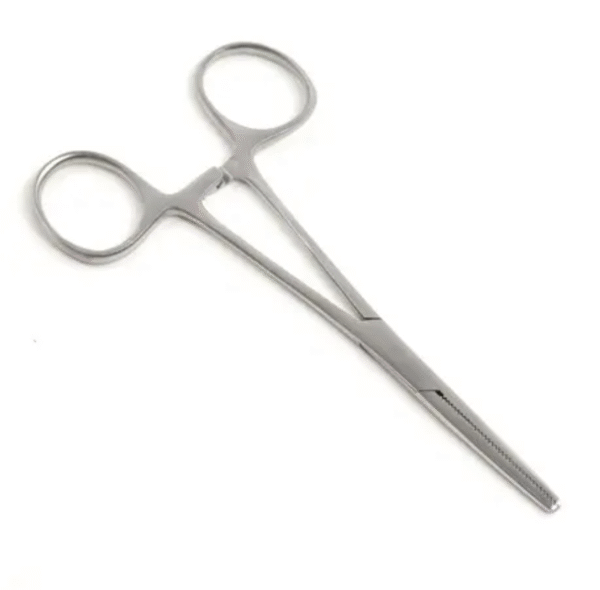 pean delicate pattern artery forceps – straight | 13 cm | serrated jaws | surgical hemostat clamp