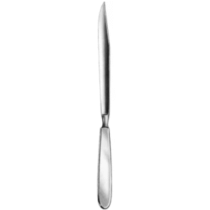 collin amputating knife – 17 cm blade | surgical knife for limb amputation procedures