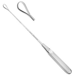 stainless steel gynecology instrument – 34 cm length