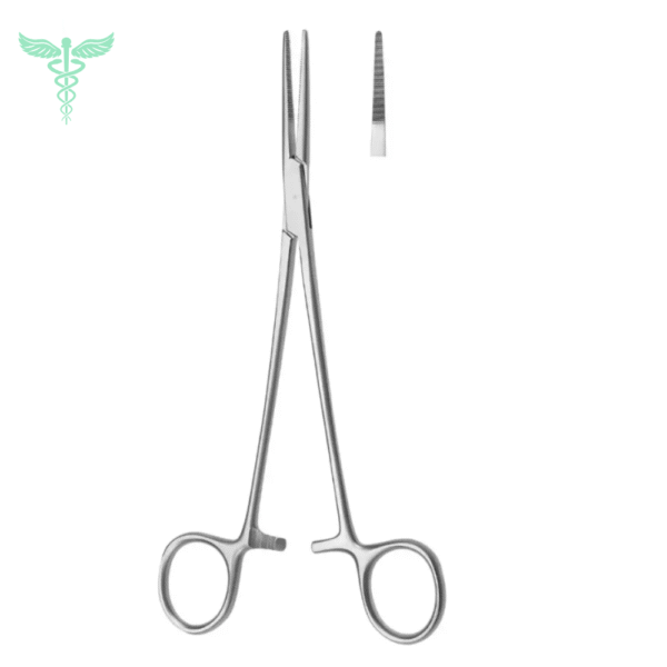 birkett forceps – straight | 19.0 cm | surgical hemostatic clamp for precise tissue grasping