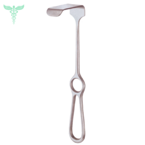 kocher wundhaken retractor 40x18 mm blade | 23.0 cm surgical stainless steel instrument